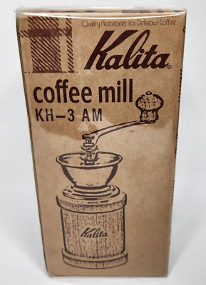 #ad Kalita Coffee Bean Grinder Mill KH 3AM