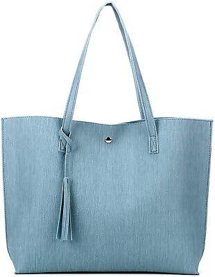 #ad Top Handle Tote Bag Shoulder Women Satchel Handbag Large Purse Bags 👜