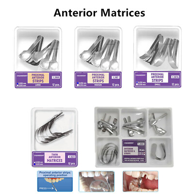 #ad Dental Sectional Matrix Band Proximal Strip Fit BioClear Anterior Matrix System