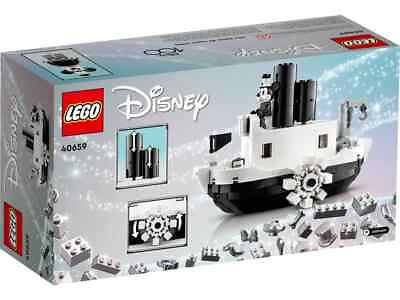 #ad Lego Disney Mini Steamboat Willie 40659 Retired GWP Boxed Set New Factory Sealed