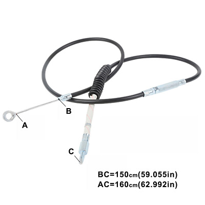 63 inch Clutch Cable For Harley Sportster XL883 1200 2000 2010 2001 2002 2003 04 $14.21