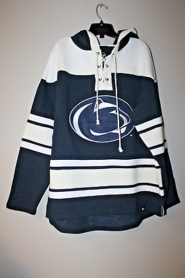 #ad New NCAA Penn State Nittany Lions old time style mid weight cotton hoodie men S