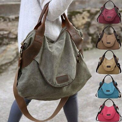 #ad Women Bag Women Handbag Shoulder Bag Canvas Crossbody Lady#x27;s Shopping Bag