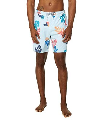 #ad johnnie O Tortuga Swim Suit Baja Mens Swimwear Green Size L