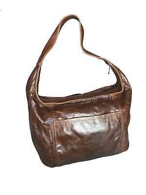 Distressed Leather Hobo Bag Retro Style Vintage Handbags Rosa $124.00