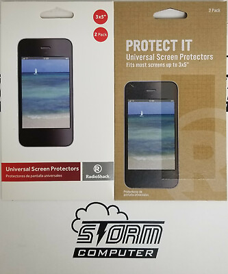 #ad Universal Screen Protectors up to 3.5quot; 2 pack