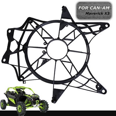 #ad For Can Am Maverick X3 MAX Cooling Radiator Fan Cover Housing Frame 2017 2023