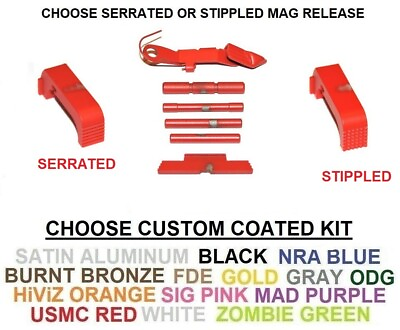 #ad For GLOCK 17 19 22 Gen 4 Extended Control Kit And Mag Release Choose Custom Kit