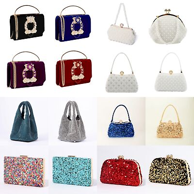 #ad Evening Purse Bridal Bags Wedding Clutches Womens Handbags Party Ladies Clutches