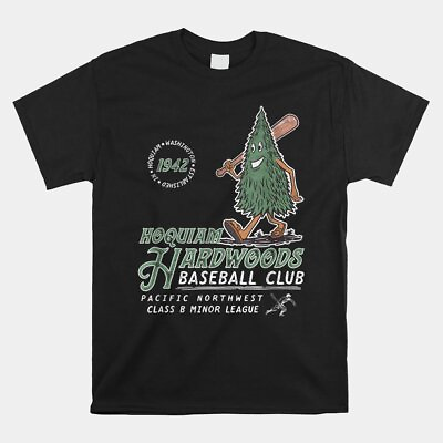 #ad Hoquiam Hardwoods Retro Minor League Baseball Shirt