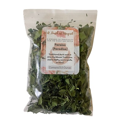 #ad Paraiso Dried Herb for Love Prosperity and Spiritual Cleansing use