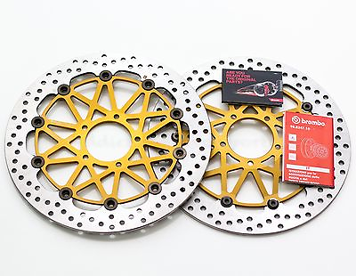 #ad 320mm Brembo SuperSport HPK Front Discs for Ducati 899 Panigale 208973711