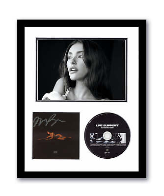 #ad Madison Beer Autographed Signed 11x14 Custom Framed CD Life Support ACOA 2