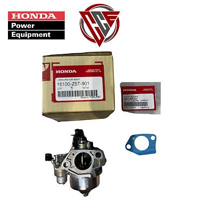 #ad OEM Honda Carburetor assy 16100 Z5T 901 GX390 W intake gasket
