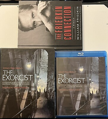 #ad The Exorcist Extended Director#x27;s Cut 40th Anniversary Blu ray 3 Disc RARE OOP