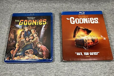 #ad The Goonies Blu ray Disc 1985 Rare Slipcover Steven Spielberg Presents