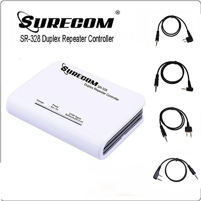 #ad Surecom SR328 Cross Band Duplex Repeater Controller Cables for HAM Amateur Radio