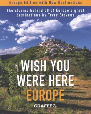 #ad Wish You Were Here: Europe by Terry Stevens Paperback Book