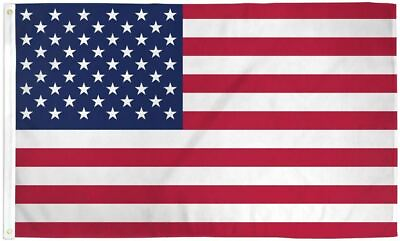 #ad RUFFIN #1 US PRINTED 4x6 Foot American US Flag USA Flags Polyester 4x6#x27;