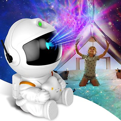 #ad LED Astronaut Projector Galaxy Starry Sky Night Light Celling Lamp with Remote