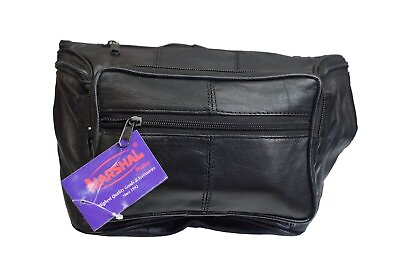 #ad Genuine Leather Concealed Carry Weapon Waist Gun Pouch Fanny Pack Men Women New