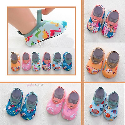 Waterproof Beach Water Swimming Aqua Shoes For Baby Girl Boy Infants Toddlers AU $12.99