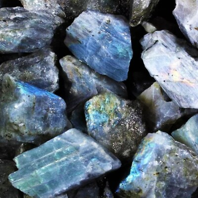 #ad Raw Rough Labradorite Large Chunks Healing Crystal Mineral Rocks Specimens Gifts