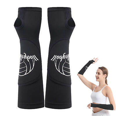 #ad Elbow Arm Guards Sleeve Volleyball Wrist Guard and Compression Sleeves