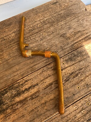 #ad NOS 1979 Gold BMX MX One Piece Cranks Old School Muscle Bike 165mm 6 1 2”