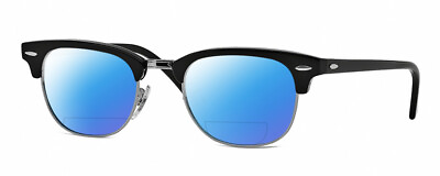 #ad Ray Ban RX5154 Unisex Designer Polarized BIFOCAL Sunglasses in Black Silver 51mm