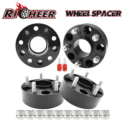#ad 4PCS 2quot; 5x5 Hubcentric Wheel Spacers For Jeep JK JKU Wrangler Grand Cherokee