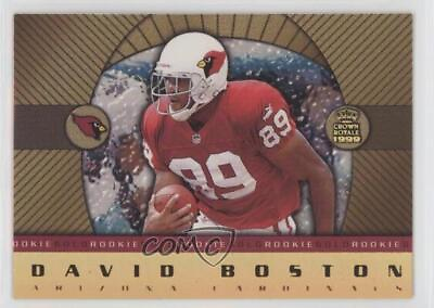 #ad 1999 Pacific Crown Royale Rookie Gold David Boston #1 Rookie RC