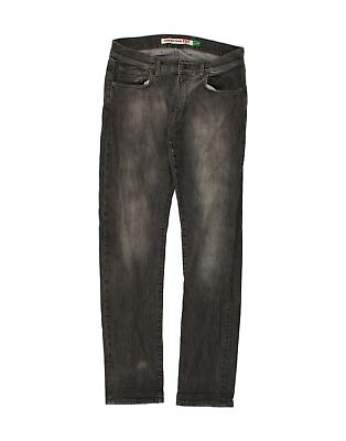 #ad CARRERA Mens 707 Regular Slim Jeans W34 L34 Grey Cotton AI02