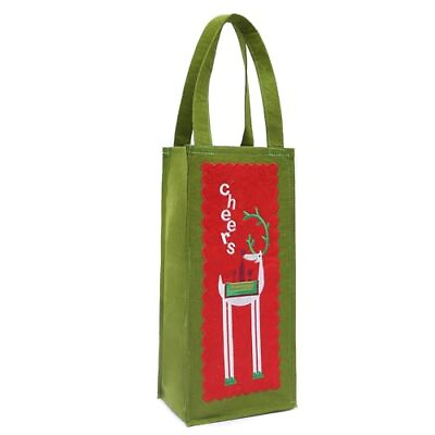 #ad Christmas Wine Bottle Bags 13 Inch Reusable Wine Gife BagsWine Bags for Chris...