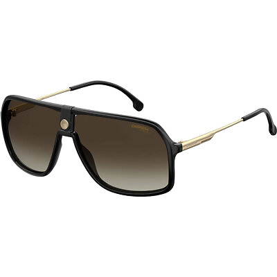 #ad Carrera Unisex Sunglasses Black Aviator Shape Frame UV Protection 1019 S 0807 HA