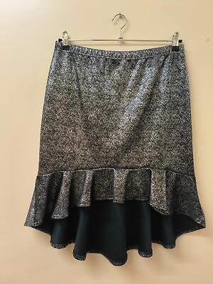 #ad Boohoo womens ruffle skirt size UK 22 VGC