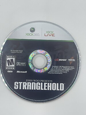 #ad John Woo Presents Stranglehold Collector#x27;s Edition Xbox 360 2007 Game Disk