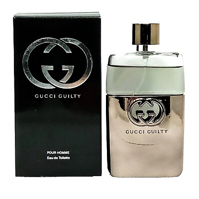 #ad Gucci Guilty for Him Classic 3oz Eau de Toilette Spray Brand New