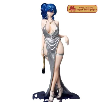 #ad Anime Character USS St. Louis evening dress standing PVC action Figure Toy Gift