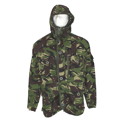 #ad Original British Army Military Combat DPM Jacket Parka Smock Windproof Camo Used