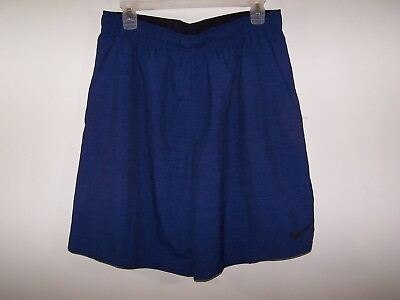 #ad Nike Dri Fit Royal Blue Shorts Men#x27;s L
