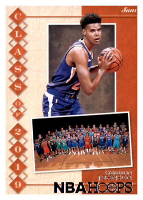#ad 2019 20 NBA Hoops Class Of 2019 Cameron Johnson Suns #8 Rookie RC PWE Insert