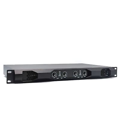 #ad Sinbosen K4 450 4 Channel Professional Digital Audio Amplifier 1U Black 450W