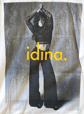 #ad Idina Menzel T Shirt Pop Music T Shirt Jazz T Shirt Mens Large Concert T Shirt