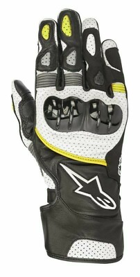 #ad Alpinestars SP 2 V2 Fluo yellow Leather Racing amp; Sport Motorcycle Gloves SALE