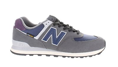 #ad New Balance Mens U574kgn Gray Fashion Sneaker Size 13 7628512