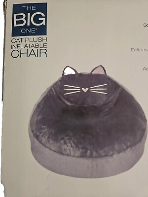 #ad The Big One Cat Plush Inflatable Chair