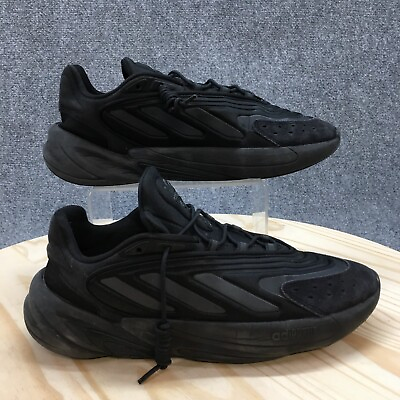 #ad Adidas Shoes Mens 11 Ozelia Core Carbon Adiprene Sneakers H04250 Black Lace Up
