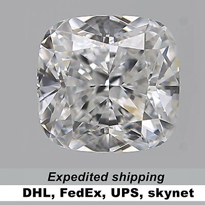 #ad GIA CERTIFIED 0.7 Ct. Natural Diamond E Color Cushion Cut IF Clarity