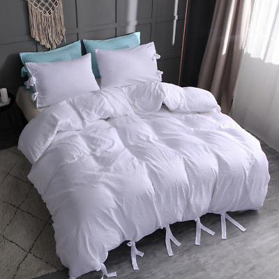 #ad 2 Piece Comforter Duvet Cover Set Microfiber Quilt Cover Pillowcase Bedding Set